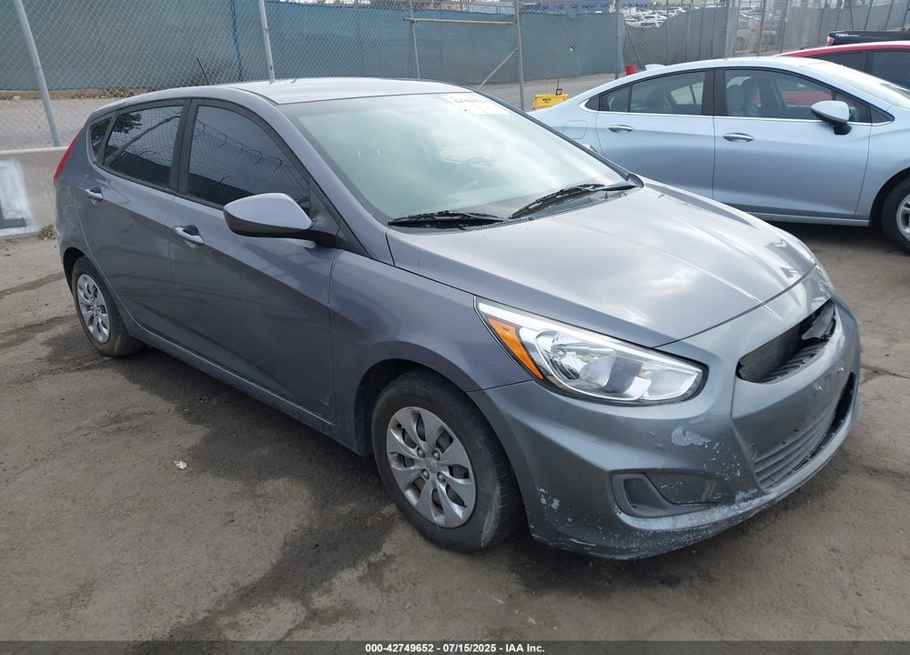2017 HYUNDAI ACCENT SE VIN: KMHCT5AE6HU342533