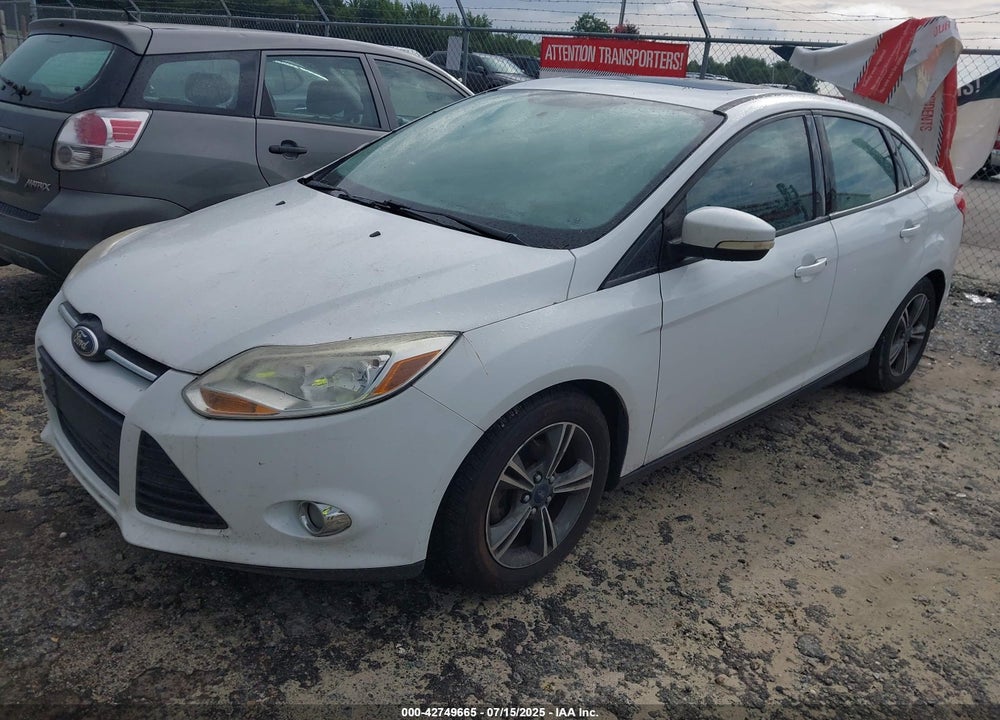 2014 FORD FOCUS VIN: 1FADP3F24EL243863