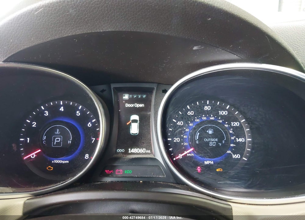2015 HYUNDAI SANTA FE GLS VIN: KM8SRDHF8FU125811