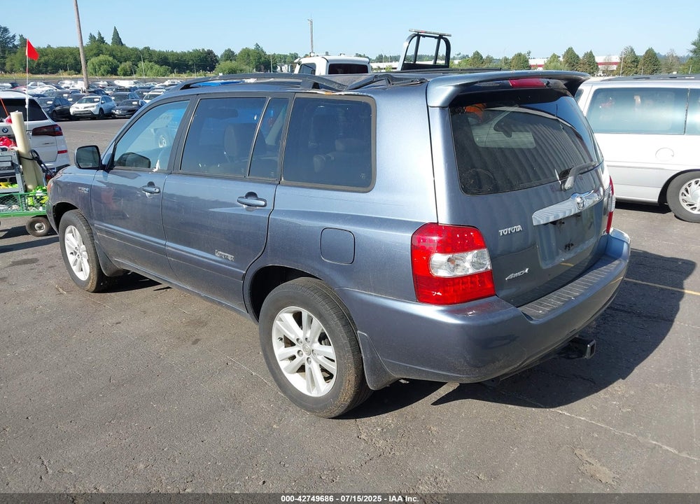 2006 TOYOTA HIGHLANDER HYBRID VIN: JTEEW21A360028600