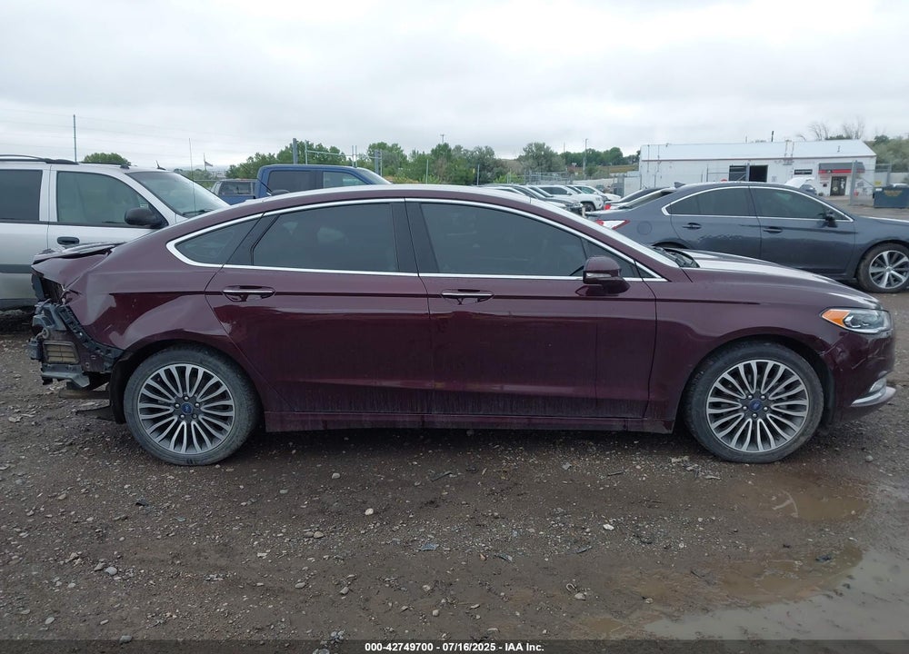 2017 FORD FUSION TITANIUM VIN: 3FA6P0D95HR351180
