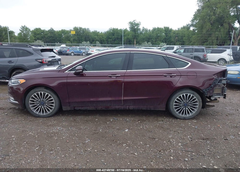 2017 FORD FUSION TITANIUM VIN: 3FA6P0D95HR351180