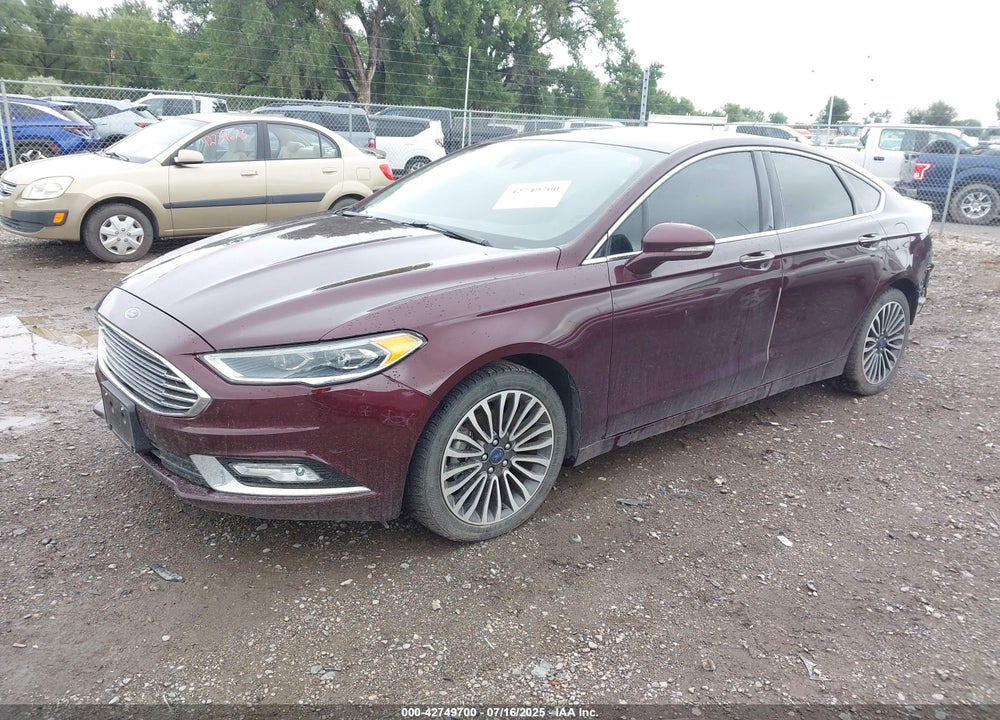 2017 FORD FUSION TITANIUM VIN: 3FA6P0D95HR351180