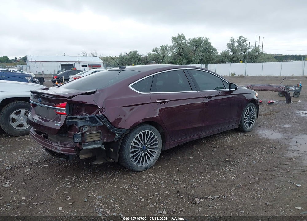 2017 FORD FUSION TITANIUM VIN: 3FA6P0D95HR351180