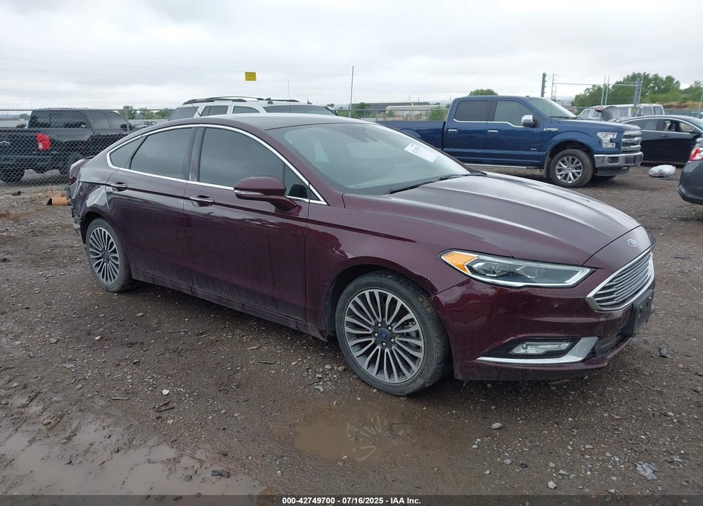 2017 FORD FUSION TITANIUM VIN: 3FA6P0D95HR351180