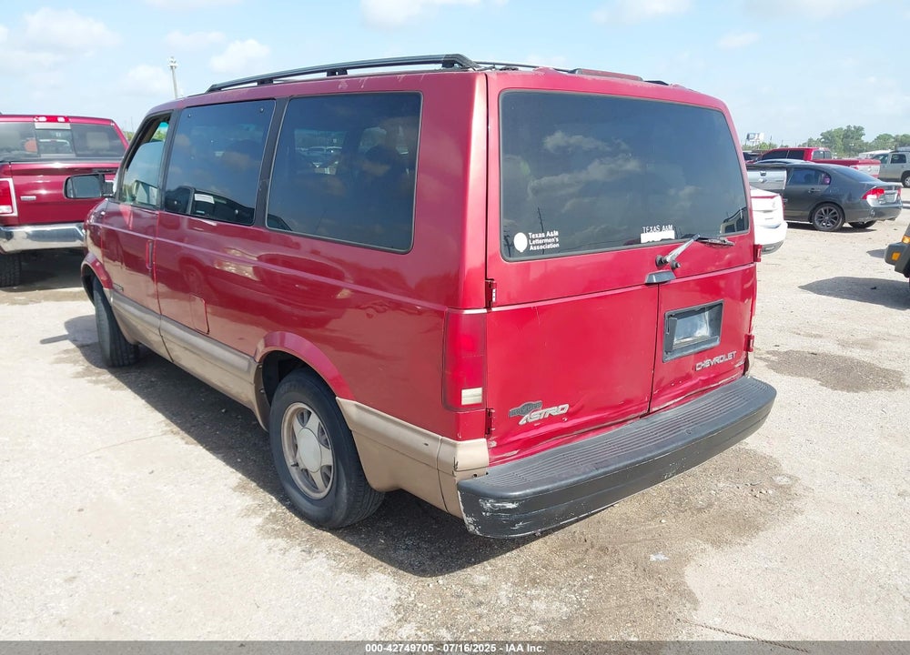 2001 CHEVROLET ASTRO VIN: 1GNDM19W91B131427