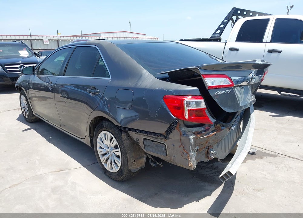 2012 TOYOTA CAMRY VIN: 4T4BF1FK0CR249824