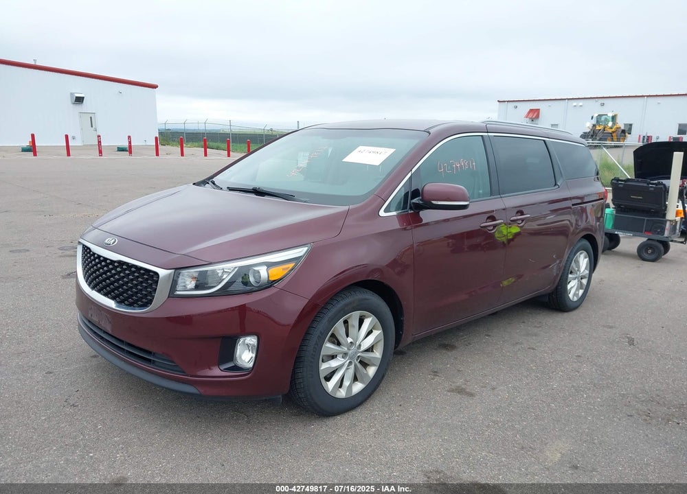 2015 KIA SEDONA EX VIN: KNDMC5C19F6057412