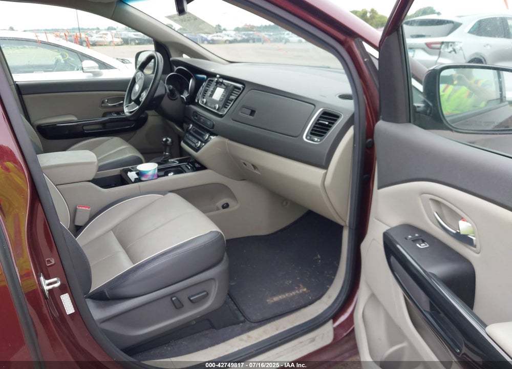 2015 KIA SEDONA EX VIN: KNDMC5C19F6057412