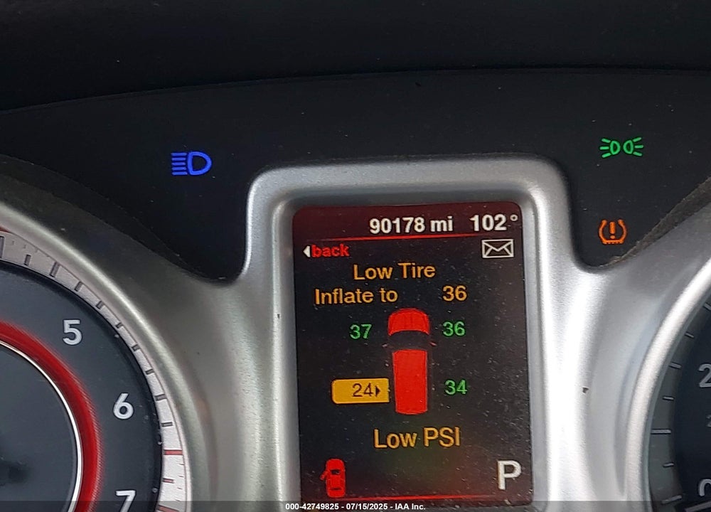 2016 DODGE JOURNEY VIN: 3C4PDCBB9GT181938