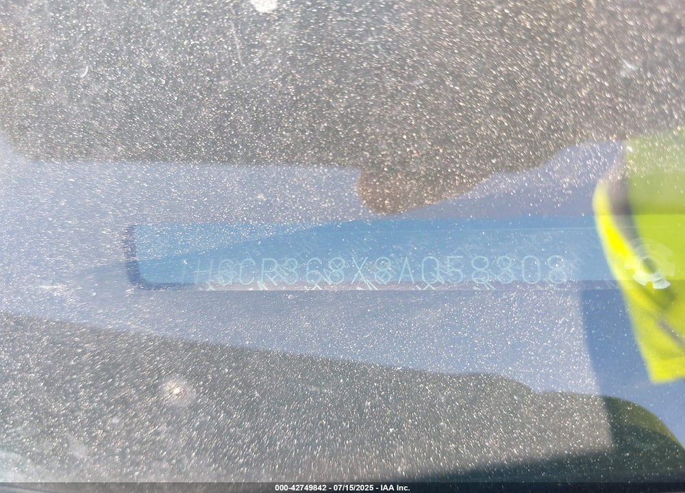 2008 HONDA ACCORD VIN: 1HGCP368X8A058308