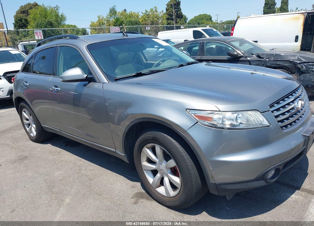 2005 INFINITI FX35 VIN: JNRAS08W85X213574