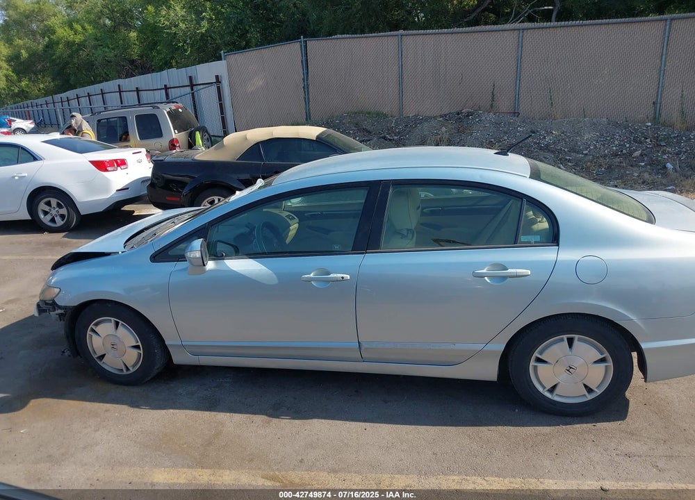 2007 HONDA CIVIC HYBRID VIN: JHMFA36207S004953