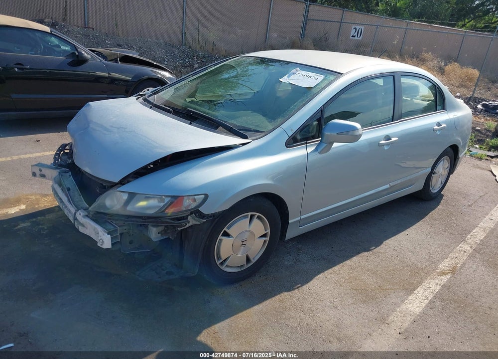 2007 HONDA CIVIC HYBRID VIN: JHMFA36207S004953