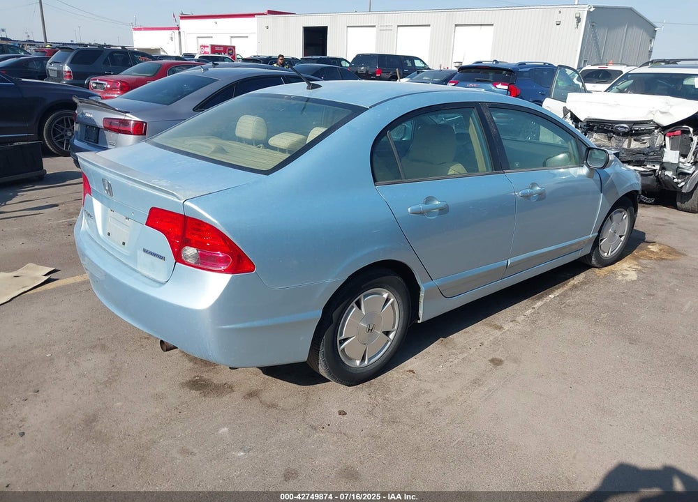 2007 HONDA CIVIC HYBRID VIN: JHMFA36207S004953