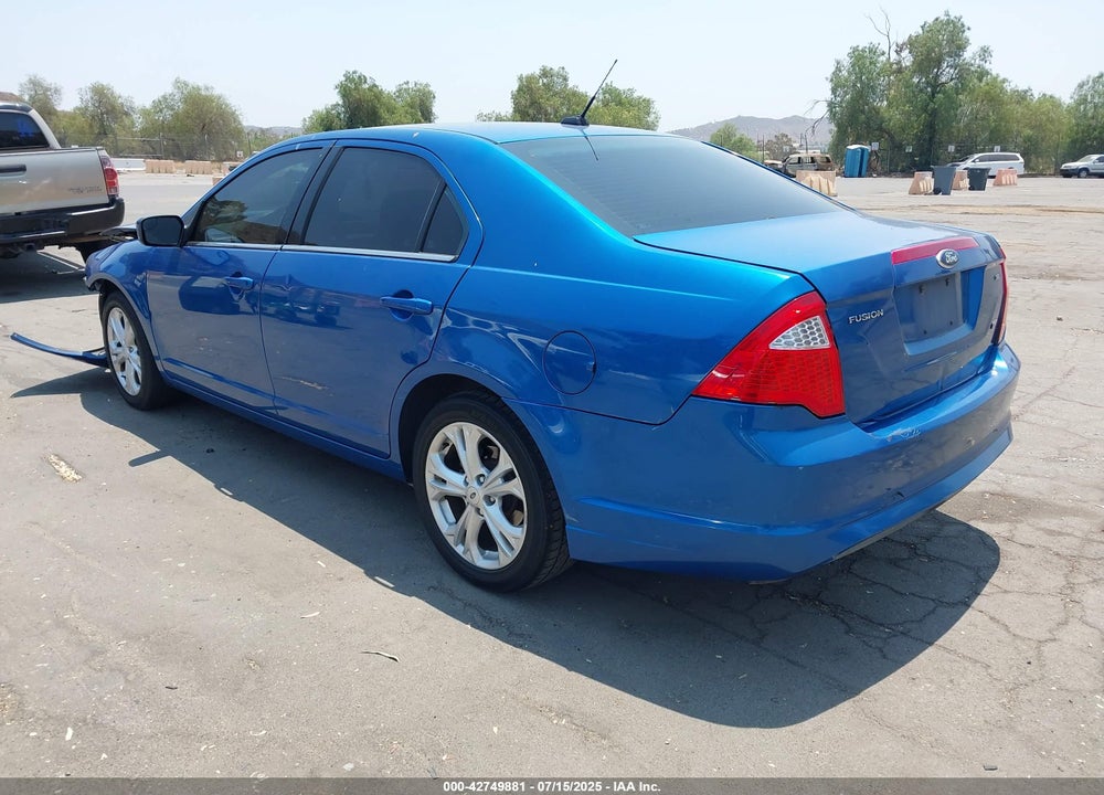 2012 FORD FUSION VIN: 3FAHP0HA7CR284720