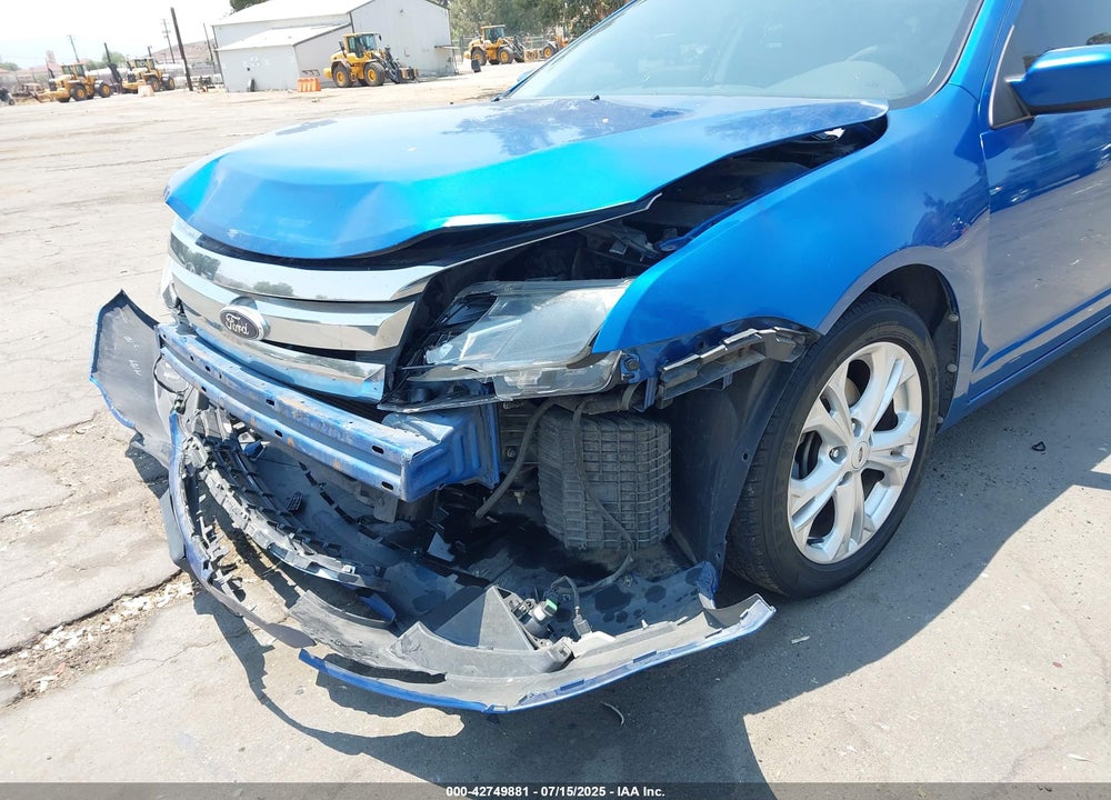 2012 FORD FUSION VIN: 3FAHP0HA7CR284720