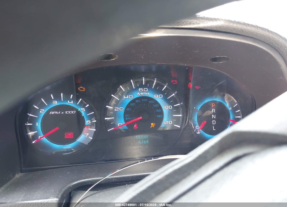 2012 FORD FUSION VIN: 3FAHP0HA7CR284720