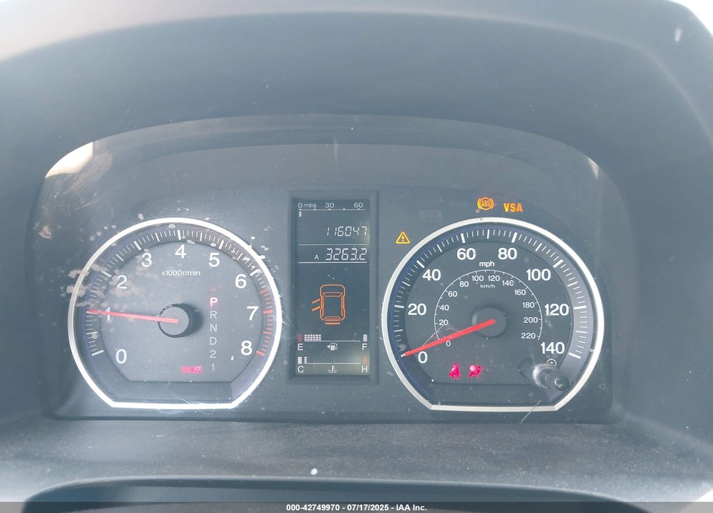 2007 HONDA CR-V LX VIN: JHLRE48327C030983