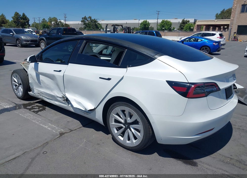 2021 TESLA MODEL 3 VIN: 5YJ3E1EA6MF995204