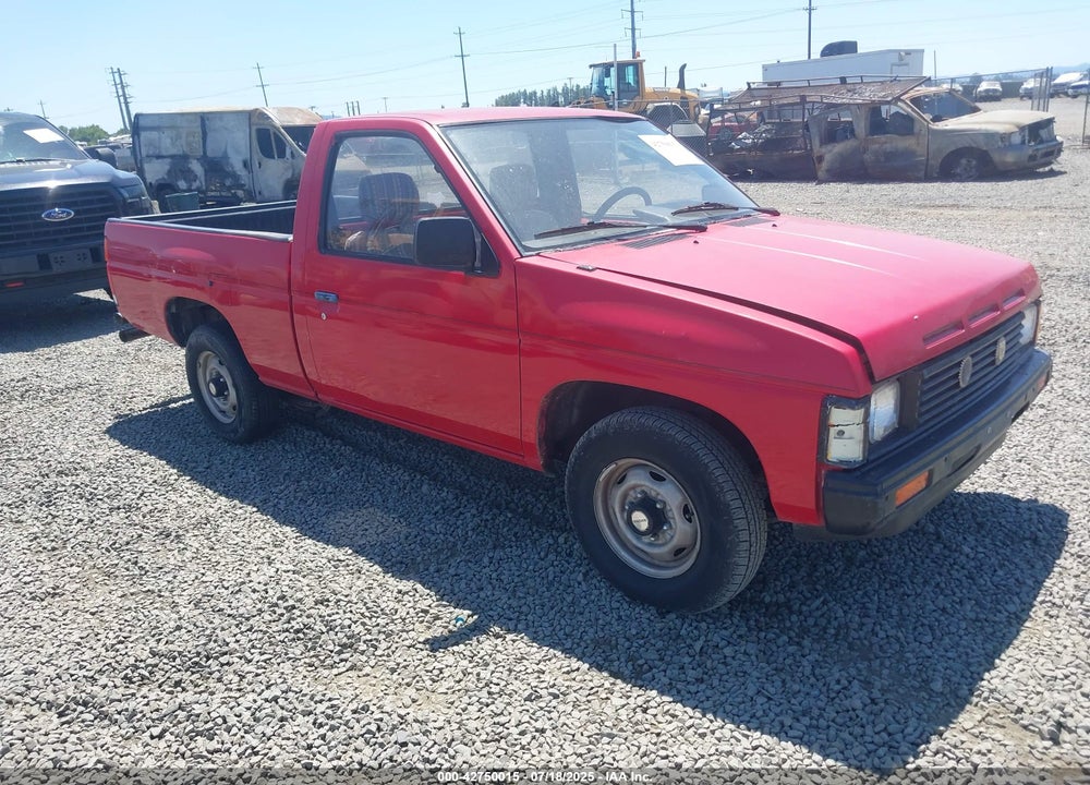 1986 NISSAN D21 SHORT BED VIN: JN6ND11S3GW031232