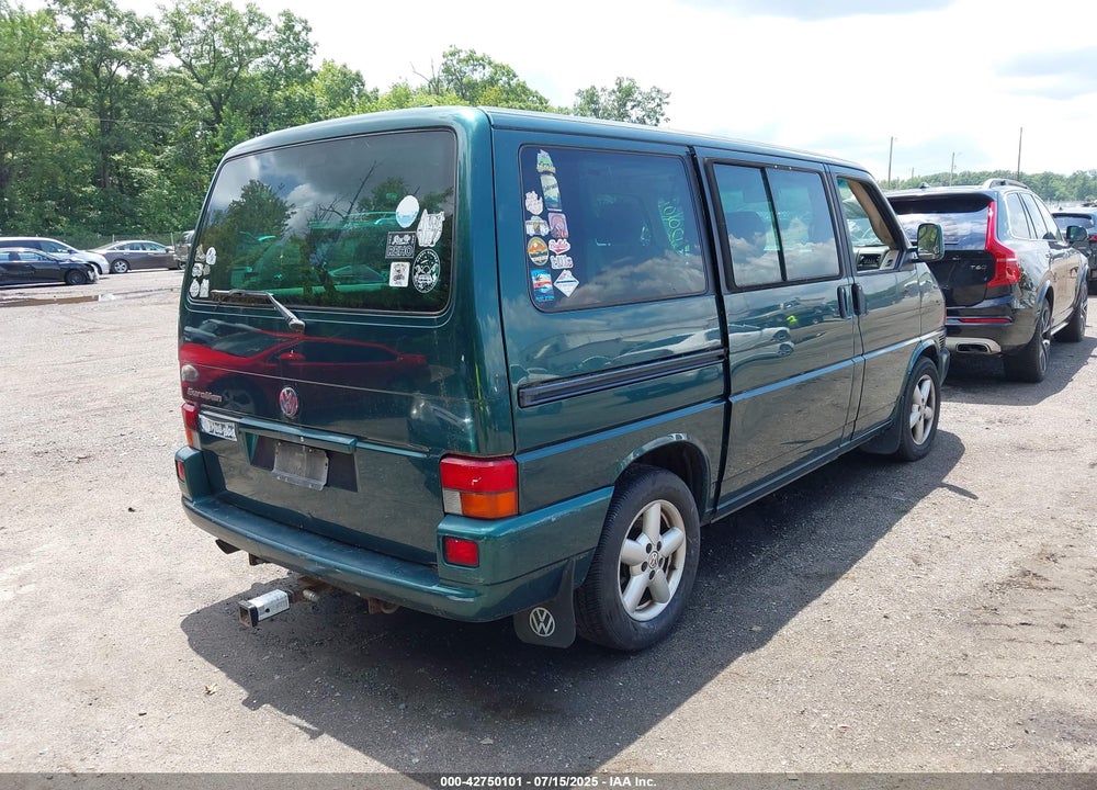 2002 VOLKSWAGEN EUROVAN GLS VIN: WV2KB47032H090623