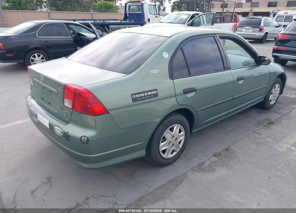 2004 HONDA CIVIC VP VIN: 2HGES163X4H554284