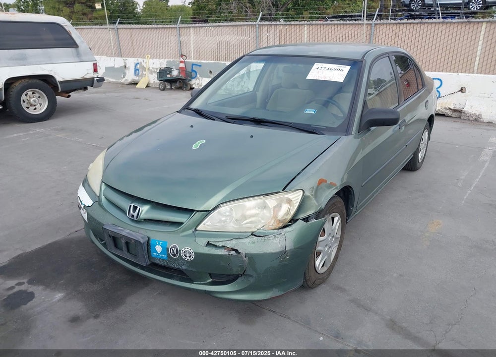 2004 HONDA CIVIC VP VIN: 2HGES163X4H554284