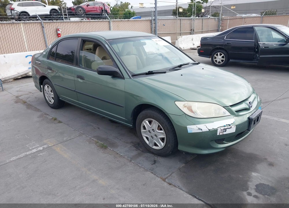 2004 HONDA CIVIC VP VIN: 2HGES163X4H554284