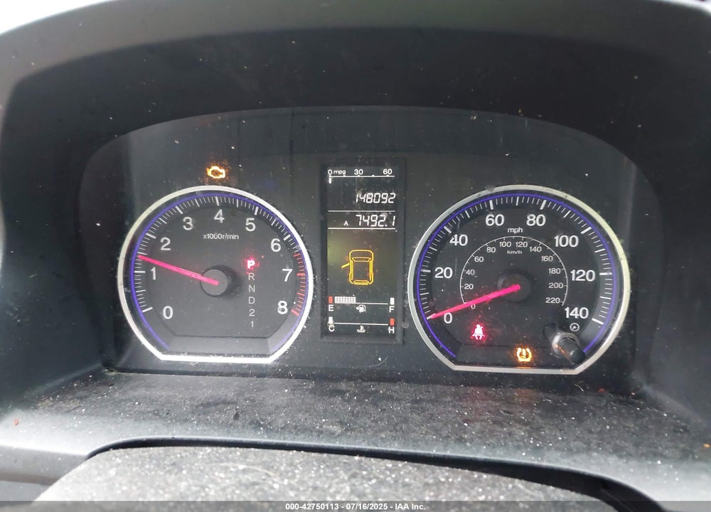 2009 HONDA CR-V LX VIN: 5J6RE48349L067897
