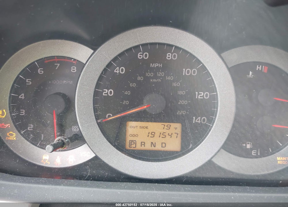 2008 TOYOTA RAV4 VIN: JTMZD33V985093278