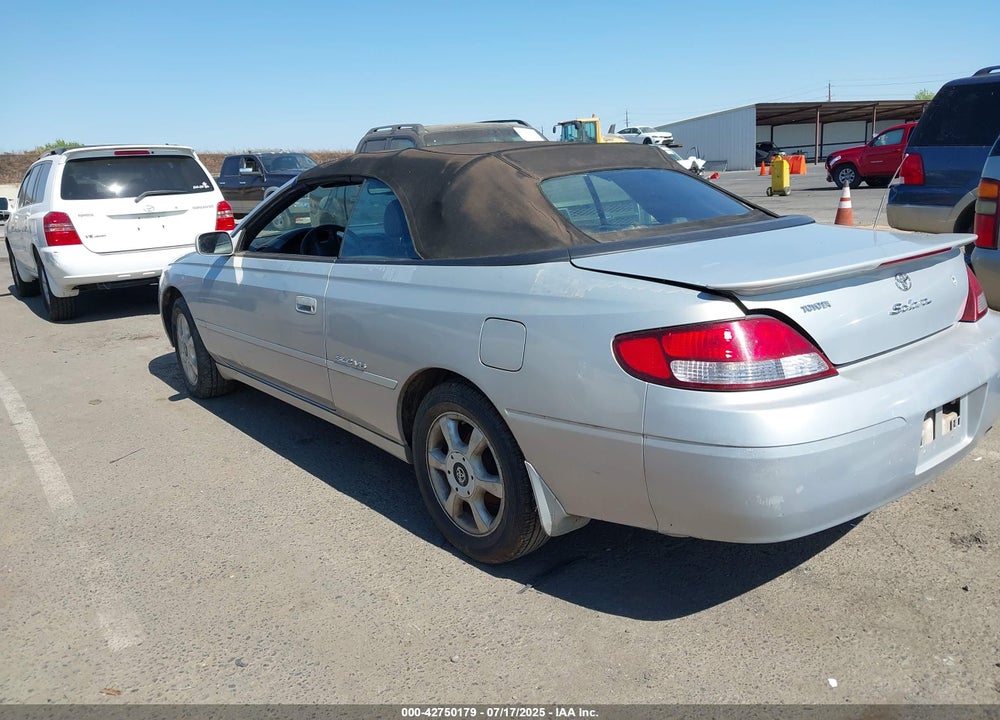 2001 TOYOTA CAMRY SOLARA VIN: 2T1FF22P31C427372