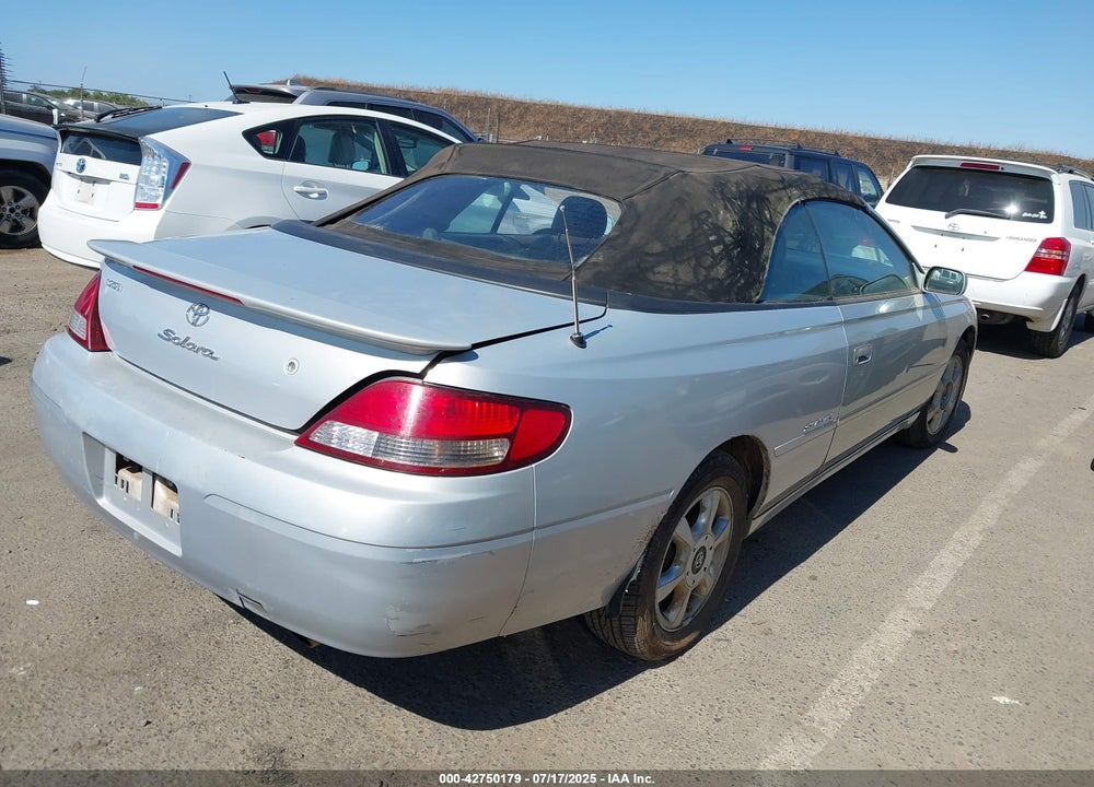 2001 TOYOTA CAMRY SOLARA VIN: 2T1FF22P31C427372