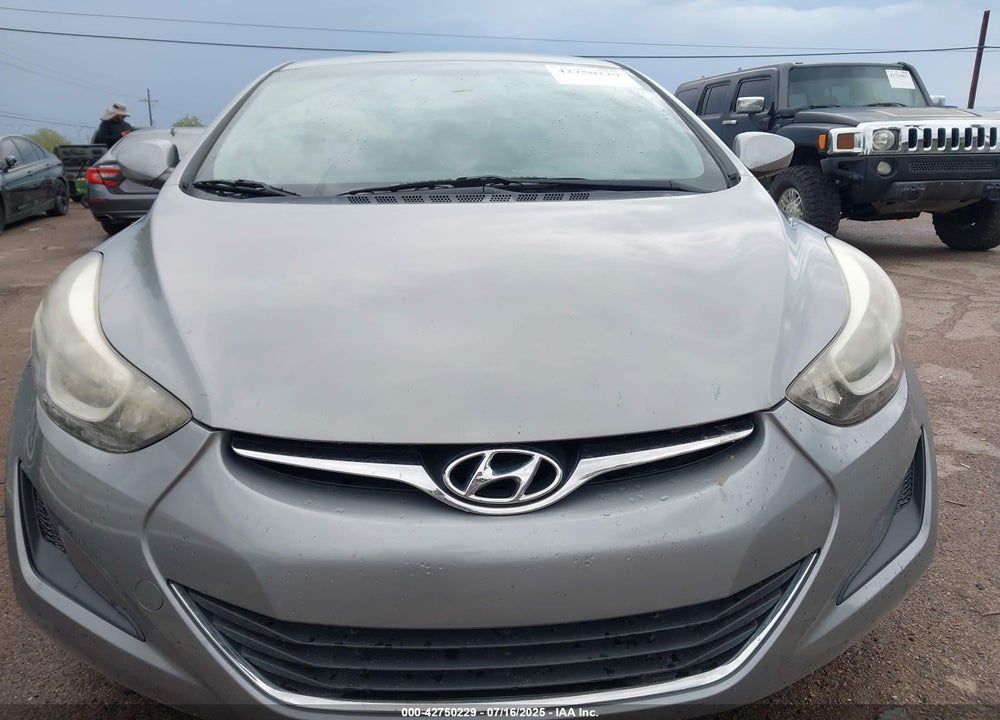 2015 HYUNDAI ELANTRA SE VIN: KMHDH4AEXFU329510