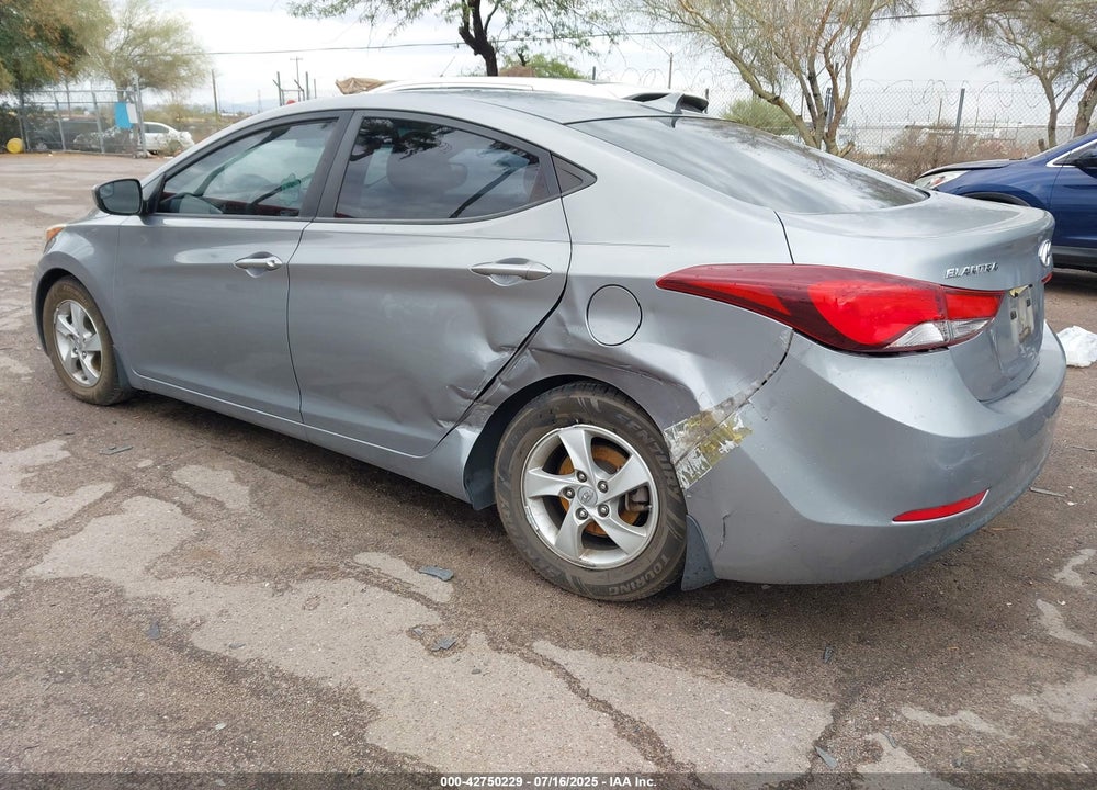 2015 HYUNDAI ELANTRA SE VIN: KMHDH4AEXFU329510