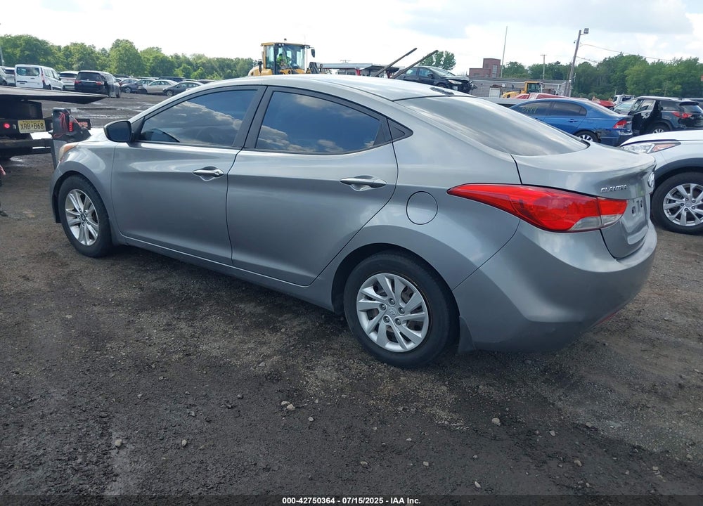 2012 HYUNDAI ELANTRA VIN: KMHDH4AE6CU278471