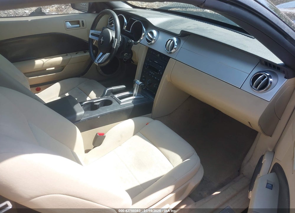 2007 FORD MUSTANG V6 DELUXE/V6 PREMIUM VIN: 1ZVFT84NX75303187
