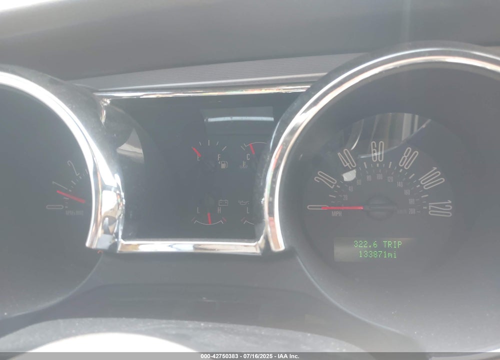 2007 FORD MUSTANG V6 DELUXE/V6 PREMIUM VIN: 1ZVFT84NX75303187