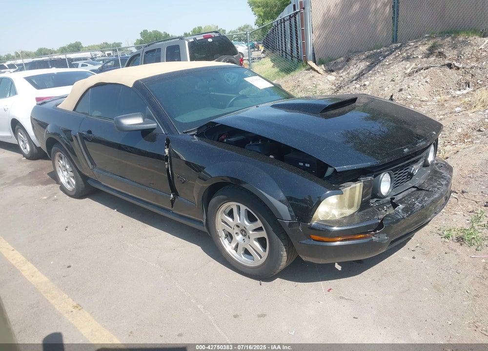 2007 FORD MUSTANG V6 DELUXE/V6 PREMIUM VIN: 1ZVFT84NX75303187