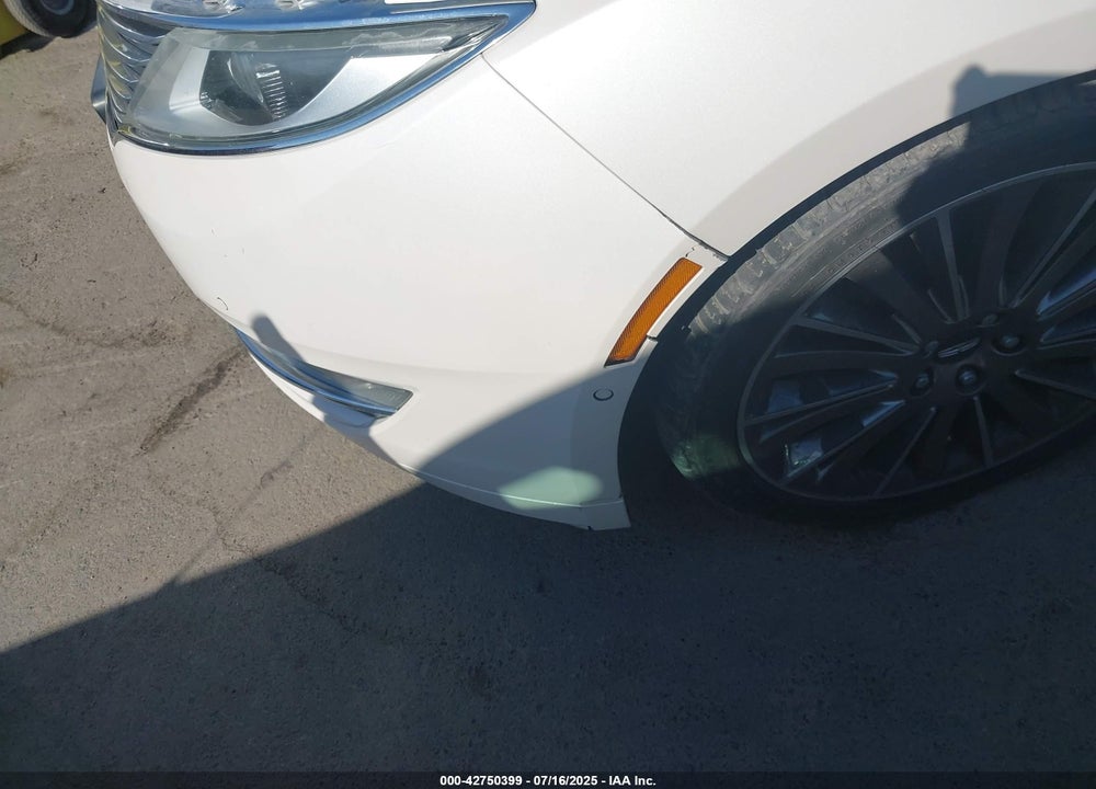 2014 LINCOLN MKZ VIN: 3LN6L2G98ER803773