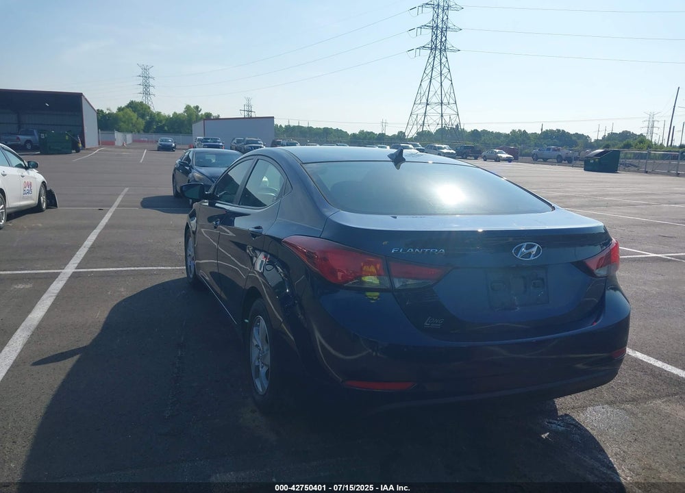 2014 HYUNDAI ELANTRA VIN: 5NPDH4AE0EH537750