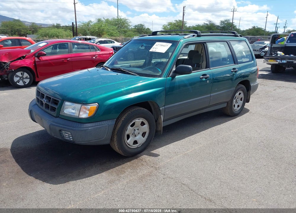 1998 SUBARU FORESTER L VIN: JF1SF6355WH769904