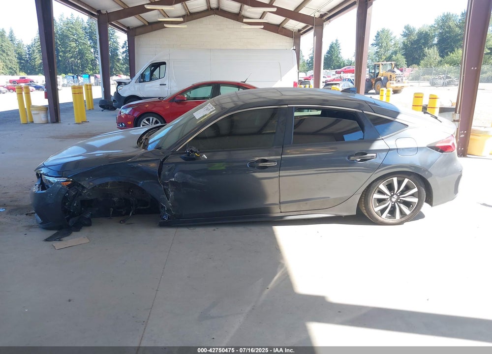 2023 HONDA CIVIC EX-L /EX-L W/O BSI VIN: 19XFL1H71PE014354