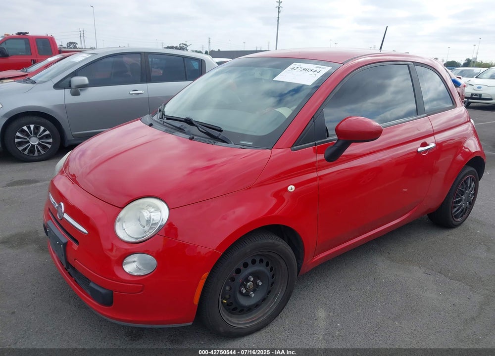 2012 FIAT 500 POP VIN: 3C3CFFAR0CT272068