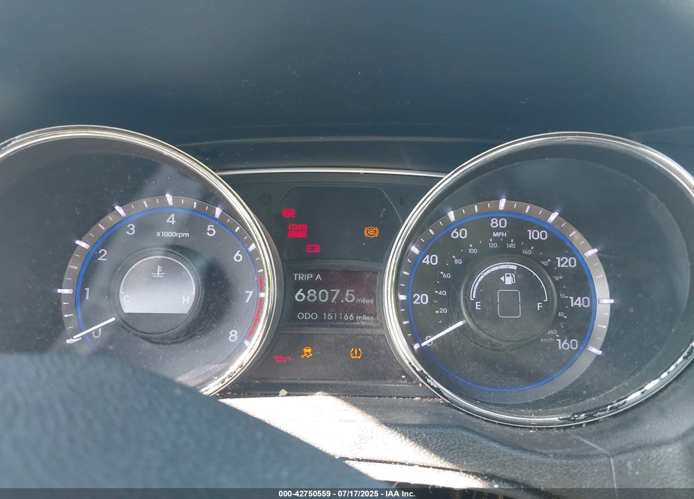 2014 HYUNDAI SONATA VIN: 5NPEB4AC8EH823026