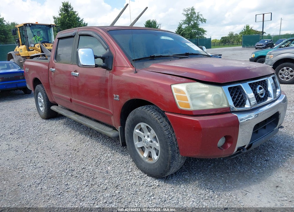 2004 NISSAN TITAN LE VIN: 1N6AA07B14N515281