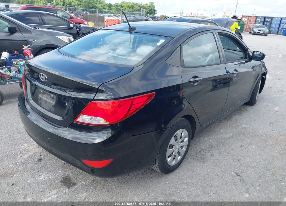 2016 HYUNDAI ACCENT VIN: KMHCT4AE1GU064200