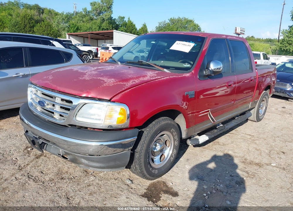 2002 FORD F-150 LARIAT/XLT VIN: 1FTRW07L12KD05147