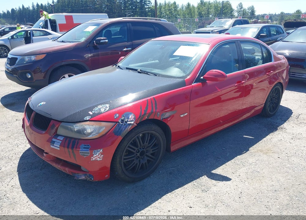 2007 BMW 3 SERIES VIN: WBAVB73537KY61443