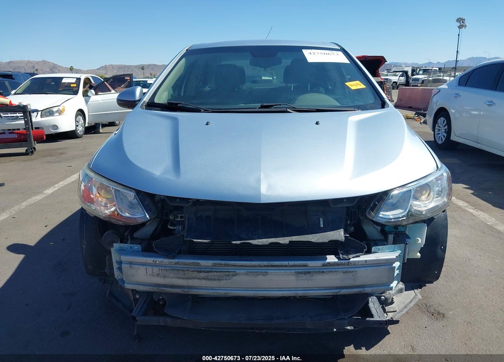 2018 CHEVROLET SONIC VIN: 1G1JB5SH4J4116481